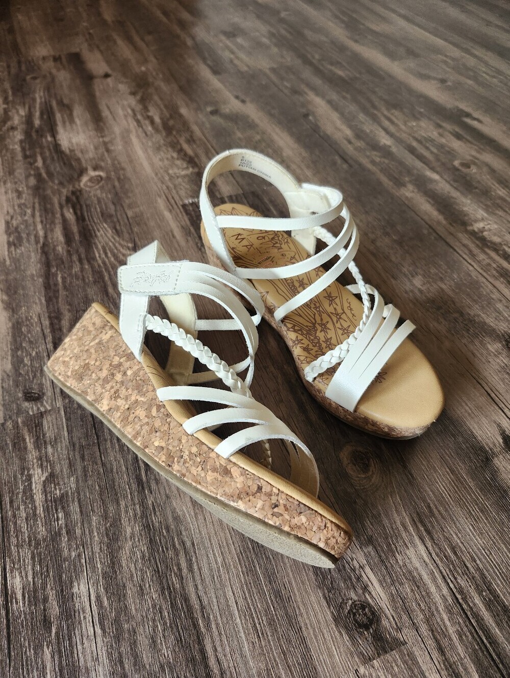 Blowfish Malibu Liddie K Strappy Cork Wedge Sandals